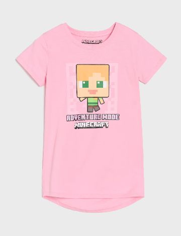 Rochie de noapte Sinsay, roz