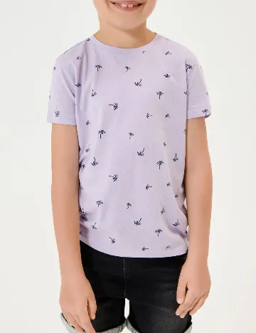 Set Tricouri 2 bucati Sinsay, mov/albastru