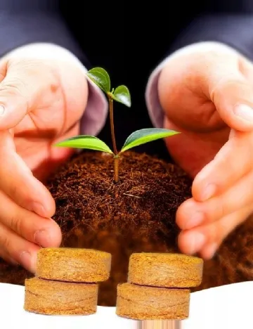 Pamant pentru ghiveci, 24 bucati ACTION, maro