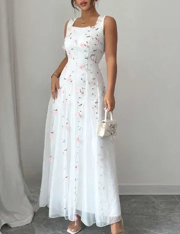 Rochie lunga SHEIN, alb