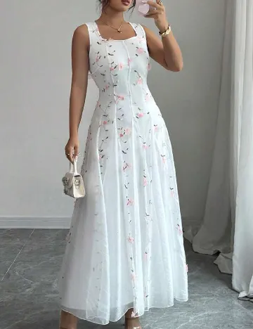 Rochie lunga SHEIN, alb