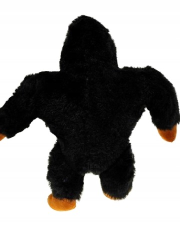 Jucărie de pluș pentru câini, 30 cm Beasty, negru/maro