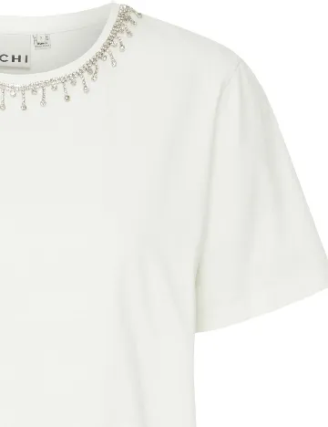 Tricou Ichi, alb