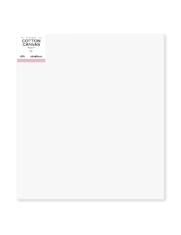 Panza pentru Pictura, 60 x 80 cm ACTION, alb