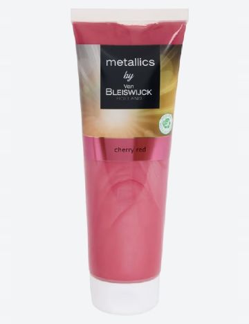Vopsea acrilica metalica 250 ml Van Bleiswijck Holland, rosu cires