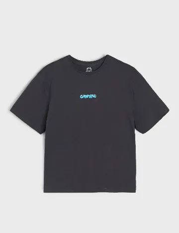 Tricou Sinsay, gri inchis