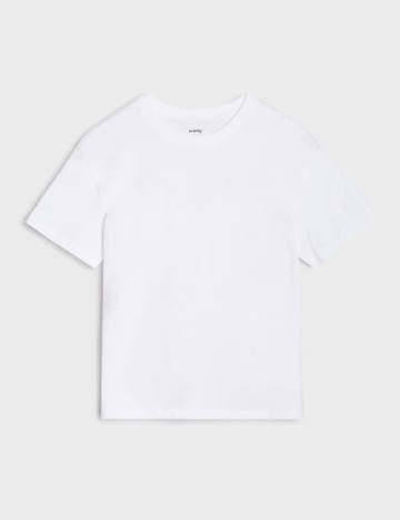 Set Tricouri 2 bucati Sinsay, alb