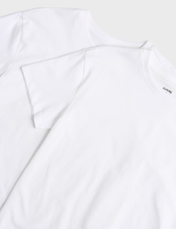 Set Tricouri 2 bucati Sinsay, alb