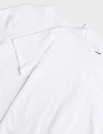 Set Tricouri 2 bucati Sinsay, alb