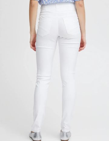 Pantaloni Fransa, alb