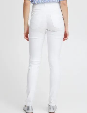 Pantaloni Fransa, alb