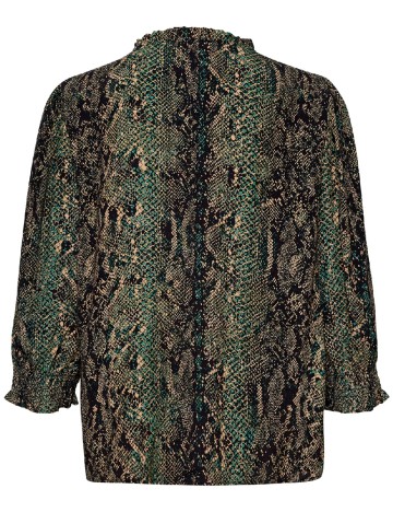 Bluza Saint Tropez, verde/negru