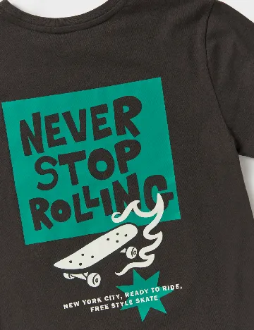 Tricou Sinsay, gri inchis