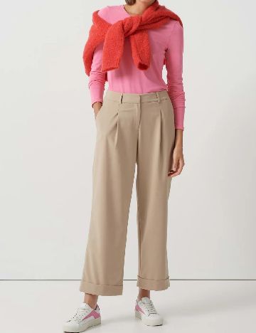 Pantaloni Someday, bej