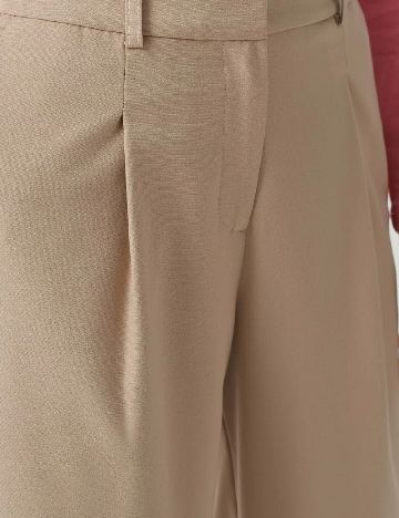 Pantaloni Someday, bej