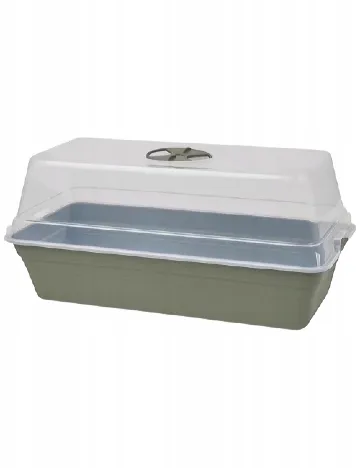 Mini seră de legume 39 x 19 cm, verde inchis