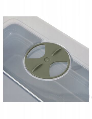 Mini seră de legume 39 x 19 cm, verde inchis