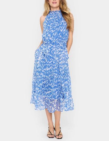 Rochie medie Saint Tropez, albastru