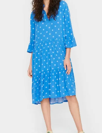 Rochie medie Saint Tropez, albastru