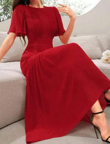 Rochie lunga SHEIN, rosu