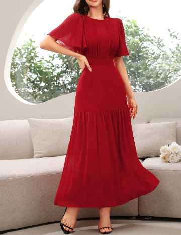 Rochie lunga SHEIN, rosu