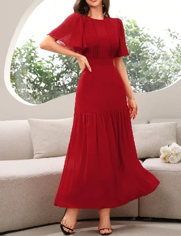 Rochie lunga SHEIN, rosu