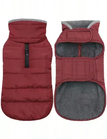 Haina pentru caini SHEIN, visiniu