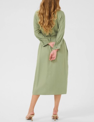 Rochie medie Kaffe, verde