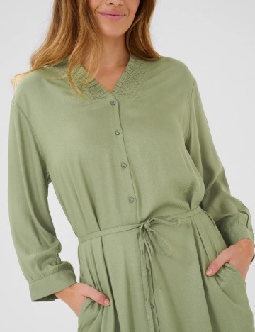 Rochie medie Kaffe, verde