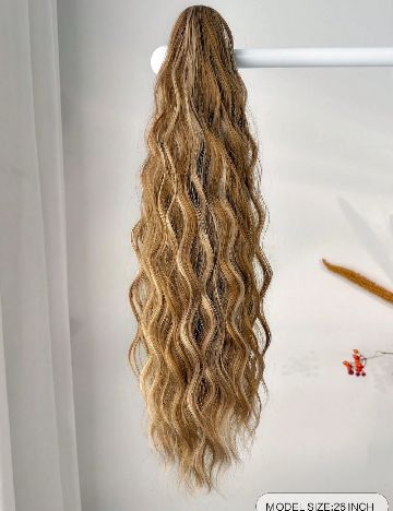 Extensie de par SHEIN, maro