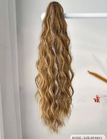 Extensie de par SHEIN, maro