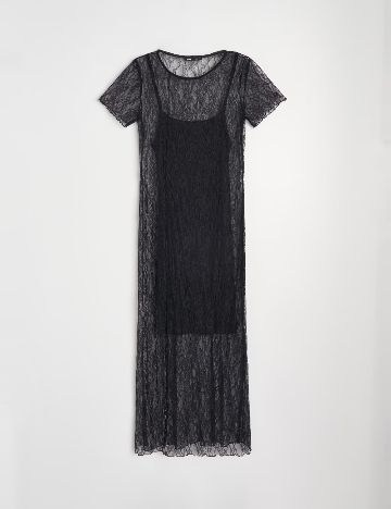 Rochie medie Sinsay, negru