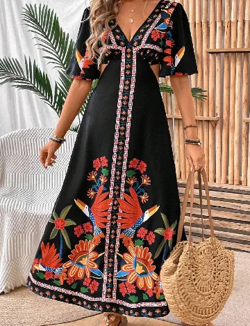 Rochie lunga SHEIN, negru