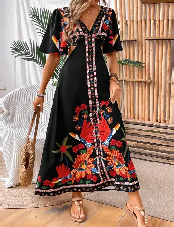 Rochie lunga SHEIN, negru