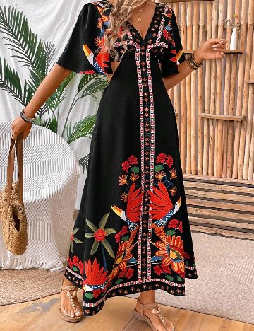 Rochie lunga SHEIN, negru