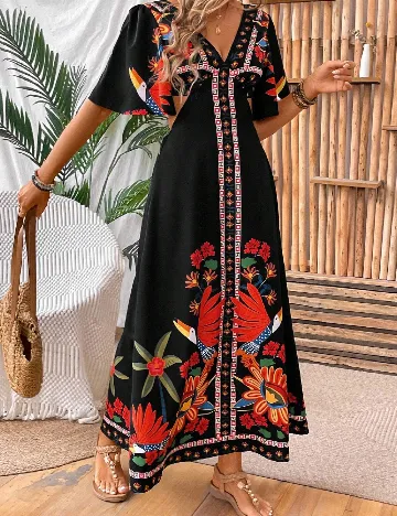 Rochie lunga SHEIN, negru