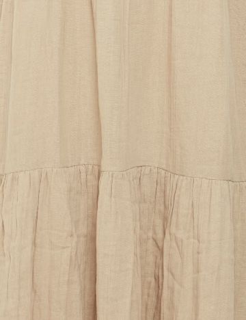 Rochie medie Ichi, maro deschis