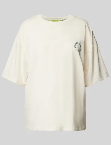 Tricou Oversize TheJoggConcept, ecru