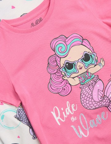 Set Tricouri 2 bucati Sinsay, mix culori