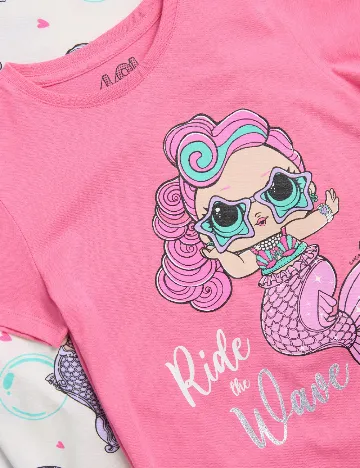 Set Tricouri 2 bucati Sinsay, mix culori