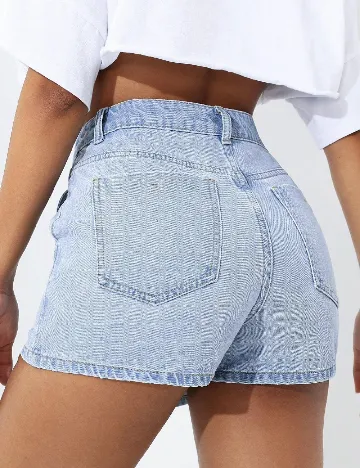 Fusta pantalon SHEIN, albastru