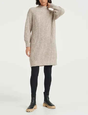 Rochie scurta Opus, bej