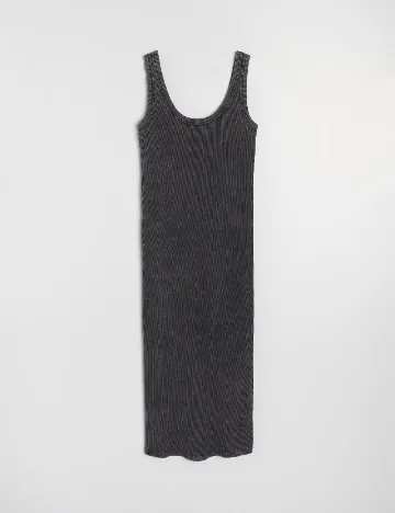 Rochie medie Sinsay, gri inchis