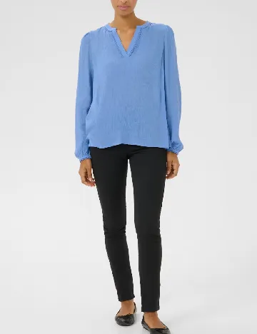 Bluza Kaffe, albastru