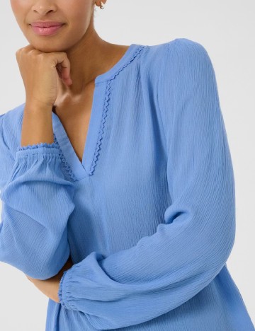 Bluza Kaffe, albastru