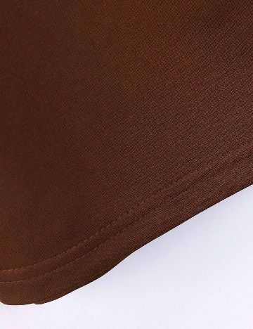 Pantaloni scurti SHEIN, maro