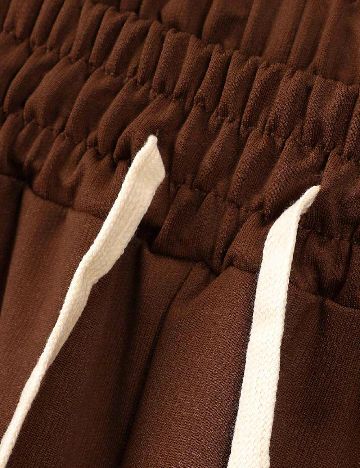 Pantaloni scurti SHEIN, maro