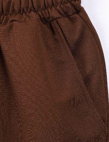 Pantaloni scurti SHEIN, maro