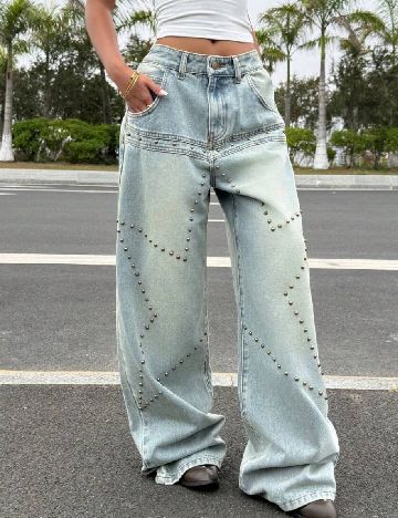 Blugi SHEIN, albastru