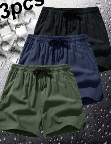 Set Pantaloni scurti 3 perechi SHEIN, mix culori